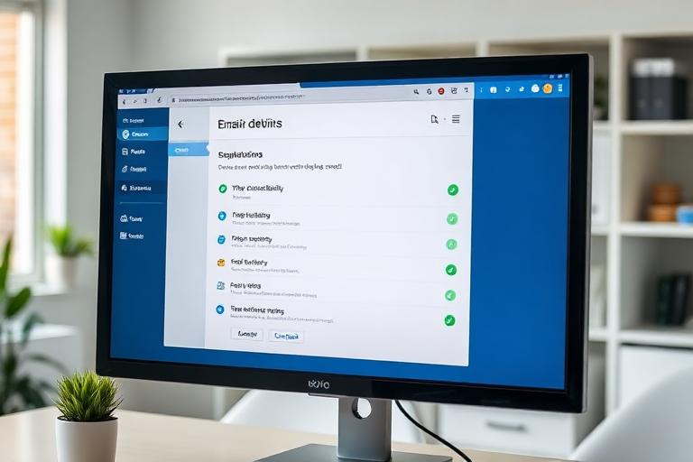 Email deliverability dashboard showing high inbox placement rates
