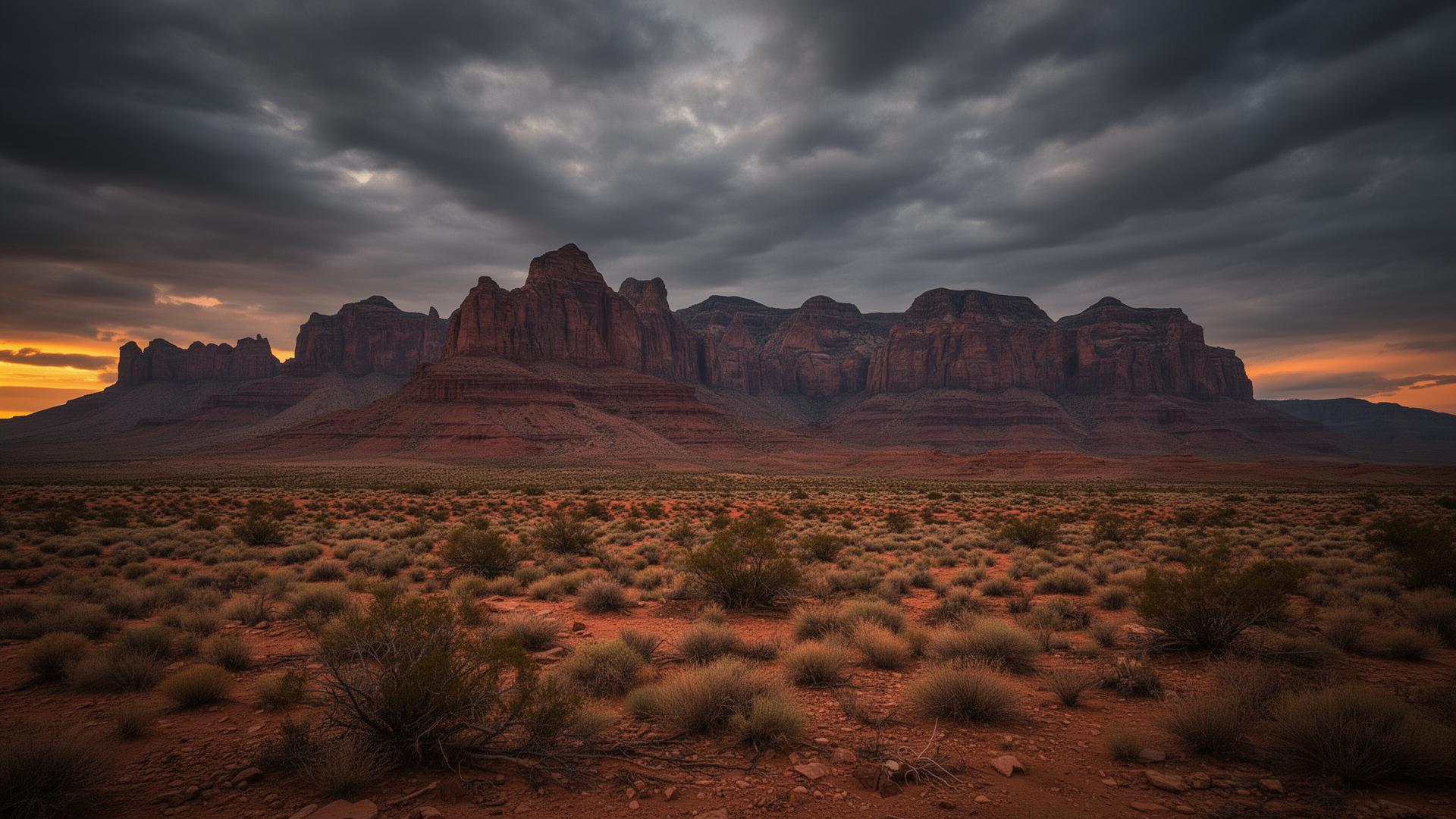 Arizona desert mountains